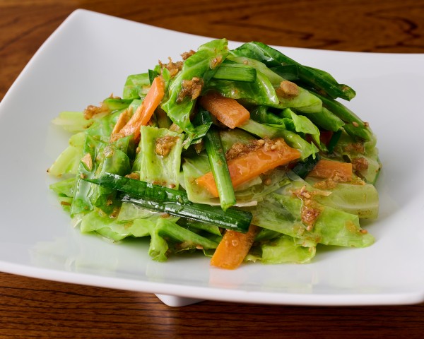 ★新メニュー★ねぎ油香る野菜炒めの画像